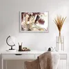 Gerahmtes Poster - Weißer Rahmen - Frau Modell - 70x50 cm - Produktbild-Vorschau 6