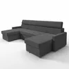 Sofiland Vega U Ecksofa U-Form mit Schlaffunktion & Produktbild-Vorschau 2