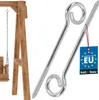 KOTARBAU® Sada 2 kusov závesných hákov, priemer 10x230 mm, Náhľad obrázku produktu 1