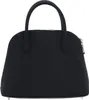 A black handbag is shown against a white background. Anteprima dell’immagine prodotto