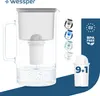 Wessper sklenená filtračná kanvica na vodu 3 l sivá Náhľad obrázku produktu 1