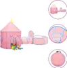 vidaXL Spielzelt für Kinder Rosa 301x120x128 cm Produktbild-Vorschau 2