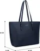 Eleganci Damen Shopper Tasche mit Reißverschluss – Produktbild-Vorschau 3