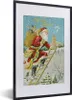 MuchoWow® Gerahmtes Poster Weihnachtsmann - Schnee - Produktbild-Vorschau 1