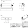 Polyurethan Seitenrolle mit Halter Sliprolle Bootstrailer Produktbild-Vorschau 4