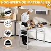 TWOLIIN Edelstahl klapptisch mit 300 kg Tragkraft und Produktbild-Vorschau 3