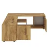 Skye Decor, support TV de haute qualité, finition noyer Voir les images du produit 5