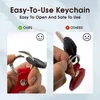 Conie Étui porte-clés en similicuir pour Apple Air Tag Voir les images du produit 3