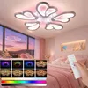 58W Herz LED Deckenleuchte mit RGB Backlamp, Dimmbare mit Produktbild-Vorschau 1