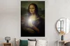 MuchoWow® Poster Mona Lisa - Telefon - Da Vinci 120x180 cm Produktbild-Vorschau 4