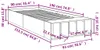 vidaXL Postelový rošt černý 90x190 cm Dřevěný materiál Náhled obrázku produktu 7