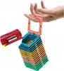 Magnetyczne Klocki Konstrukcyjne Edukacyjne Nauka Zestaw 72 Podgląd zdjęcia produktu 6