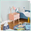 Comodino Relaxdays per bambini, con vano portaoggetti, L x Anteprima dell’immagine prodotto 2