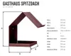 Alberts 355074 Maisonnette pour oiseaux toit pointu, Voir les images du produit 10