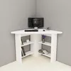 Skye Decor, Corner - White, Bureaux, blanc, 80 x 73,8 x 80 Voir les images du produit 3