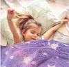 GKA XL Kuscheldecke Einhorn leuchtet im Dunkeln Decke Produktbild-Vorschau 4