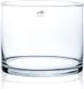 CYLI cylindrical vase - klar - 25x25x20cm - Glas Produktbild-Vorschau 2