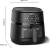 Fettfreie Friteuse Philips Na231/00 Luftfritteuse Mit Produktbild-Vorschau 12
