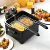 Fritéza COSTWAY 5 l, 1700 W Kompaktní fritéza s 1 velkým a Náhled obrázku produktu 2