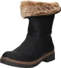 Rieker Scarpe Donna Stivali Foderato Stivali Invernali Nero Anteprima dell’immagine prodotto 6