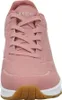 A close-up, front-facing view of a pink Skechers sneaker. Anteprima dell’immagine prodotto