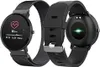 Two smartwatches are shown against a white background. One is a front view showing the screen with heart rate and time, and the other is a back view showing the sensor. Podgląd zdjęcia produktu