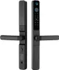 A black smart lock with a camera and keypad is shown against a white background. Náhled obrázku produktu