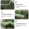 GLP Modulares Ecksofa 256 cm aus Cord, 4-Sitzer mit Produktbild-Vorschau 6