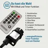 MONZANA® Kirschbaum Beleuchtet 180 cm 200 LED Kaltweiß Produktbild-Vorschau 5