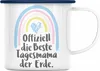 Trendation - Beste Tagesmama der Erde Geschenk Emaille Produktbild-Vorschau 1