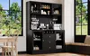 Moderner Hochschrank mit Smart App-LED Beleuchtung, 186cm Produktbild-Vorschau 9