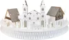 Drewniana wioska z kościołem LED 17x40 cm Podgląd zdjęcia produktu 4