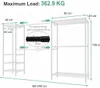 Schwerlast Kleiderständer Ausziehbar 240*40*198cm, Produktbild-Vorschau 2