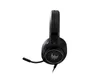 A black gaming headset with a microphone is shown against a white background. Podgląd zdjęcia produktu