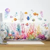 Wandsticker Meer Unterwasser Korallen Fische Quallen Produktbild-Vorschau 1