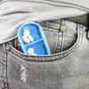 WELLGRO Tablettenbox für 7 Tage, Pillendose je 4 Fächer pro Produktbild-Vorschau 5