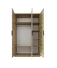 PAWS MOBEL Armadio inclinabile in rovere Artisan 150x52x200 Anteprima dell’immagine prodotto 6