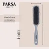 PARSA Beauty Essential Unicolor Haarbürste Metallpins Produktbild-Vorschau 2