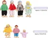 Rodinné panenky z borového dřeva, sada miniaturních Náhled obrázku produktu 8