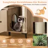 COSTWAY skříňka pro kočky 100x51x91 cm s 5 kovovými Náhled obrázku produktu 6