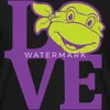 Spreadshirt Teenage Mutant Ninja Turtles Love Männer Produktbild-Vorschau 2