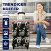 MuchoWow® Koffer Handgepäck Trolley Rollkoffer Kleine Produktbild-Vorschau 2
