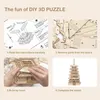 FORSMANO 3D Holzpuzzle Fünfstöckige Pagode, mit 275 Produktbild-Vorschau 5