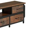 TV-Schrank, TV-Ständer Fernsehschrank, mit 5 Schubladen und Produktbild-Vorschau 6
