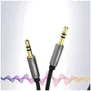 Ugreen Av119 Cable Jack 3.5Mm Aux 3M (Czarny) Voir les images du produit 3