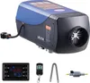 A diesel heater and its accessories are displayed against a white background. Voir les images du produit