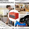DURHAND Werkzeugkiste leer, 45 x 24 x 27 cm Werkzeugkasten Produktbild-Vorschau 6