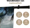 MuchoWow® Wandteppich Wandbehang Palme - Hängematte - Produktbild-Vorschau 3