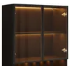 MODFU, vetrina in vetro 80x30x180 cm, mobile alto Anteprima dell’immagine prodotto 3