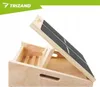 Trizand 27130 Verstellbare Holzplattform zum Dehnen der Produktbild-Vorschau 4